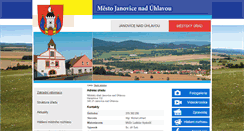 Desktop Screenshot of janovice.cz